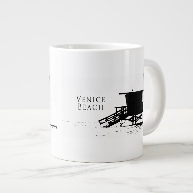 Tasse de spécialité de plage de Venise (Devant droit)