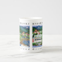 Tasse de station de vacances de Rosario d'île