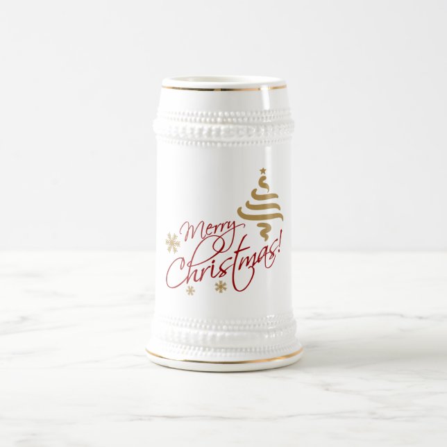 Tasse de Stein de Joyeux Noël (Centre)