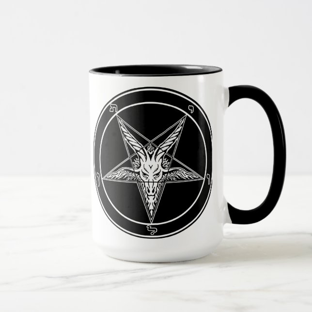 Tasse de style ancien de Baphomet (Droite)