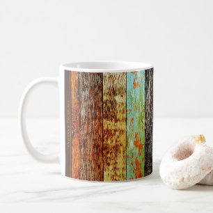 Tasse de style bois patiné