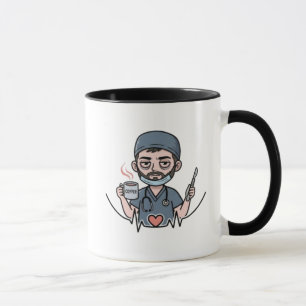 Tasse de style médical (version masculine)