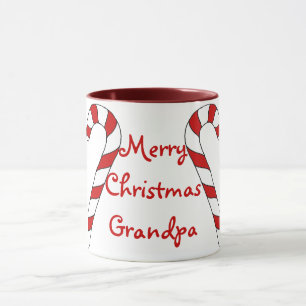 Tasse de sucre de canne de grand-papa de Joyeux