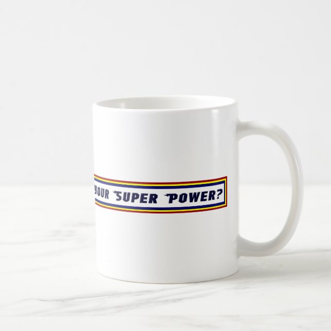 Tasse de super pouvoir de Rabbin (Droite)
