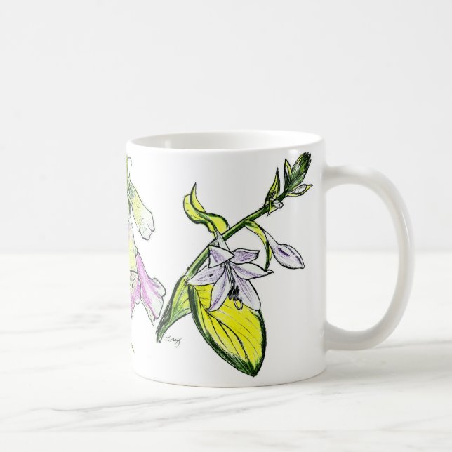 Tasse de surcharge de fleur (Droite)
