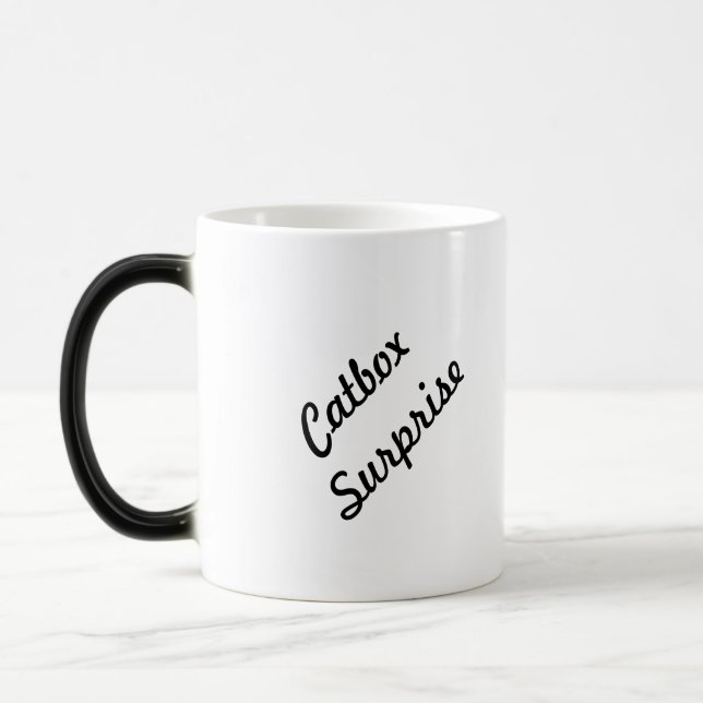 Tasse de surprise de Catbox Kitty (Gauche)