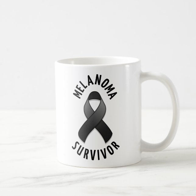 Tasse de survivant de mélanome (Droite)