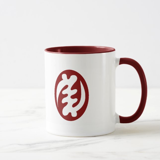 TASSE DE SYMBOLE D'ADINKRA (Droite)