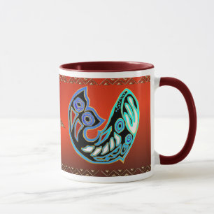Tasse de symbole de baleine