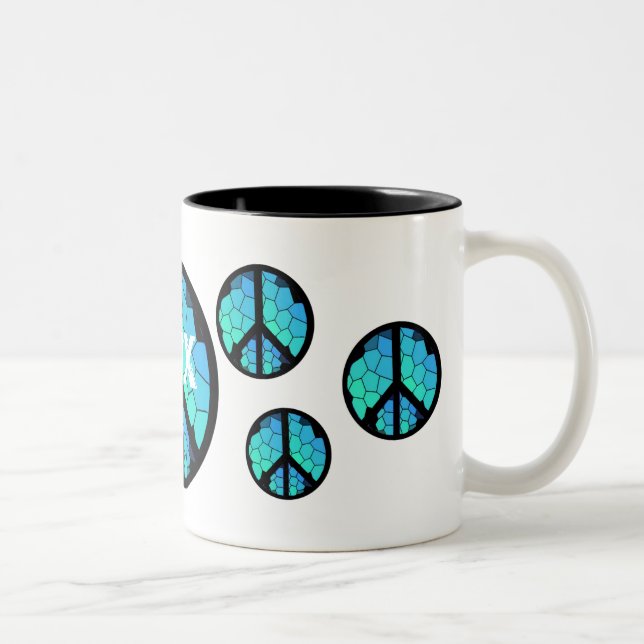 Tasse de symbole de paix - Pax ! (Droit)