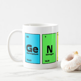 Tasse de Tableau périodique de génie