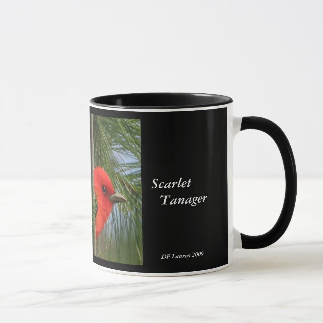 Tasse de Tanager d'écarlate (Droite)