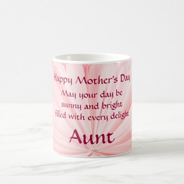 Tasse de tante café du jour de mère par Janz (Centre)