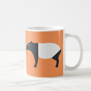 Tasse de tapir malais