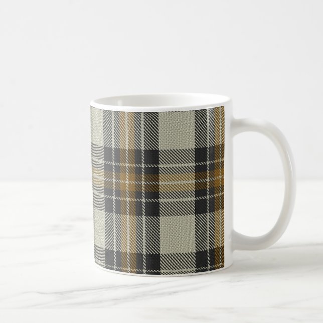 Tasse de tartan de brûlures (Droite)