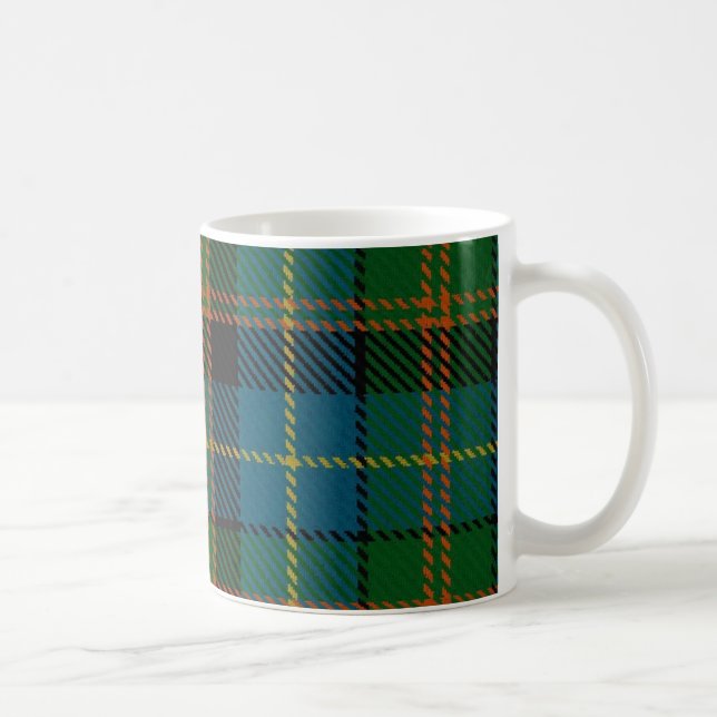Tasse de tartan de chasse d'Akins de clan (Droite)