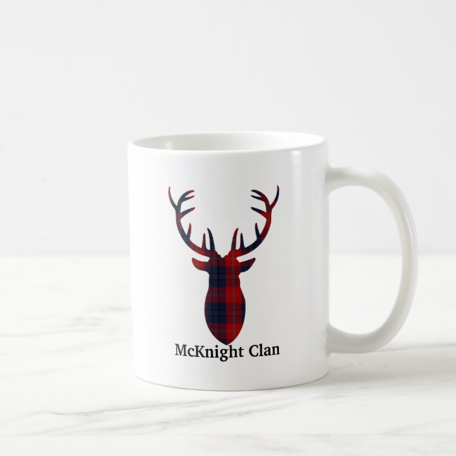 Tasse de tartan de clan de McKnight de (Droite)