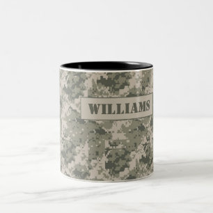 Tasse de tasse de café d'ACU Camoflauge d'ARMÉE
