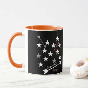 Tasse de tasse de café de thé de flèches d'éto