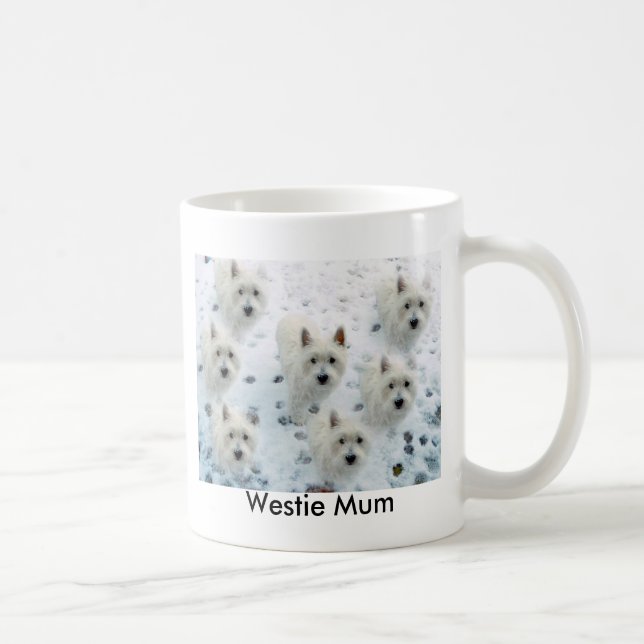 Tasse de tasse de Westie POUR un présent de (Droite)