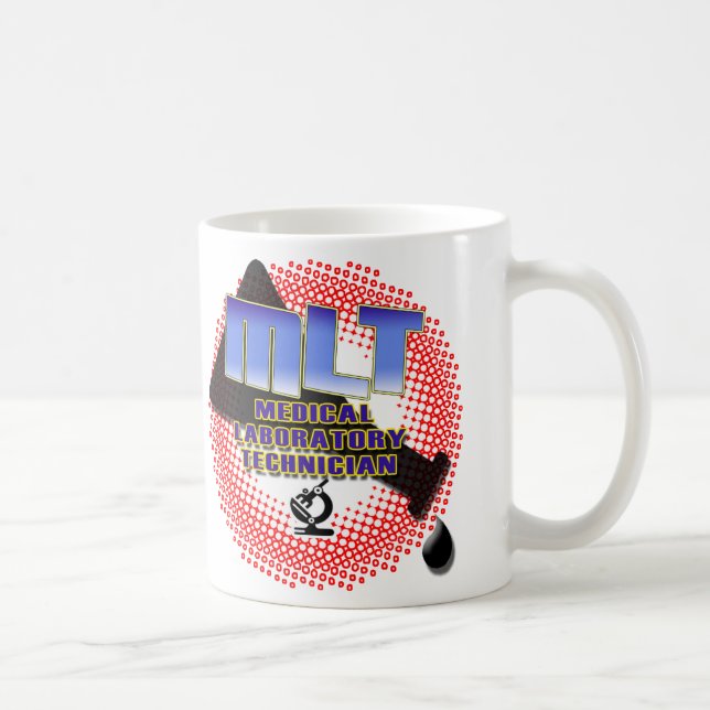 Tasse de technologie de laboratoire de Med (Droite)