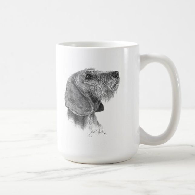 Tasse de teckel de Wirehair (Droite)