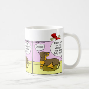 Tasse de teckel : Monde craintif
