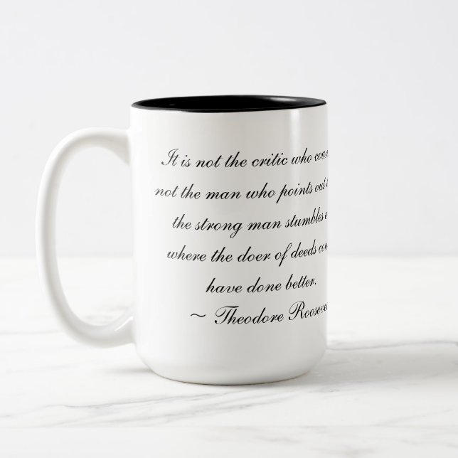 Tasse de Teddy Roosevelt (Gauche)