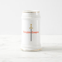 Tasse de Templar de chevaliers