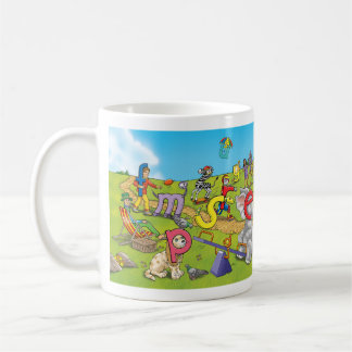 Tasse de terrain de jeu de Letterland |