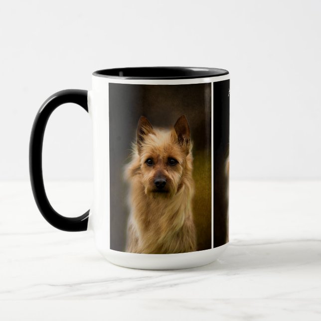 Tasse de Terrier australien (Gauche)