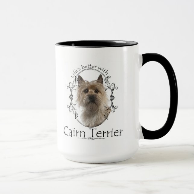 Tasse de Terrier de cairn (Droite)