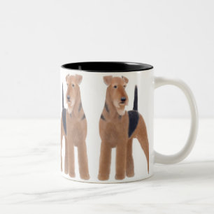 Tasse de terriers d'Airedale