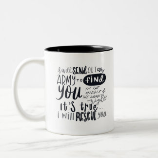 Tasse de textes de délivrance