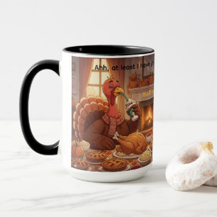 Tasse de Thanksgiving Au Moins J'ai Toi