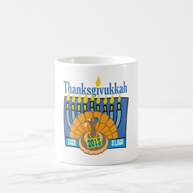 Tasse de Thanksgivukkah (Centre)