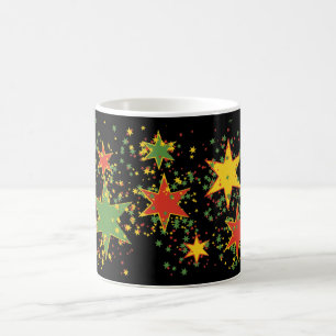 Tasse de thé aux herbes Rasta Black Stars