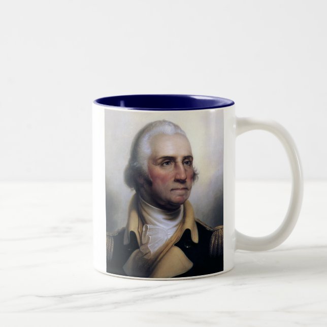 Tasse de thé de George Washington le Texas (Droit)