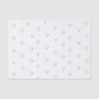 Tasse de thé - papier de soie de soie
