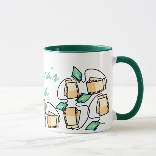 Tasse de thé personnalisée (Droite)