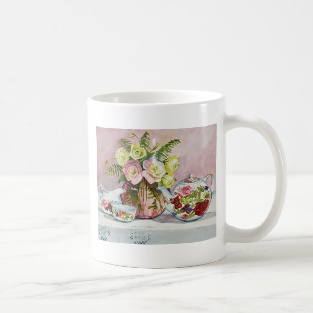 Tasse de thé rose (Droite)