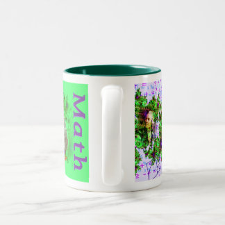 Tasse de thème de maths