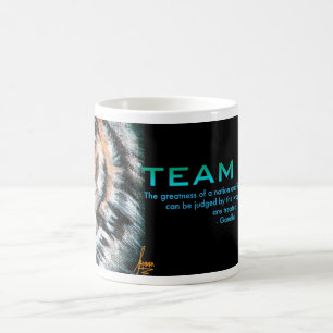 Tasse de tigre de l'équipe ISF