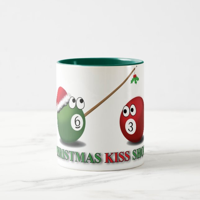 Tasse de tir de baiser de Noël (Centre)