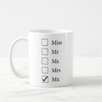Tasse de titre de MX (cinq options)