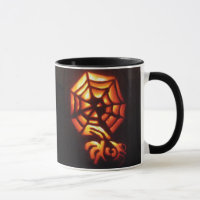 Tasse de toile d'araignée