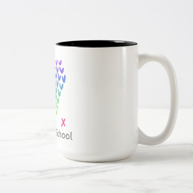 Tasse de ton de NFIS deux (un coeur) 444ml (Droit)