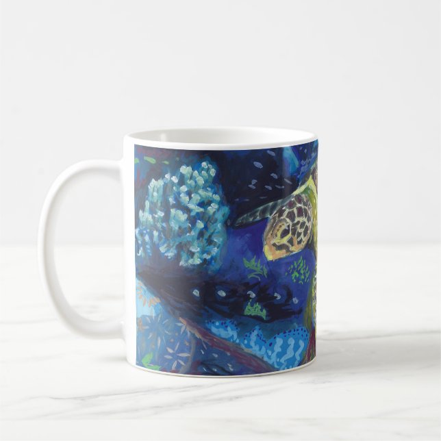 Tasse de tortue de mer (Gauche)