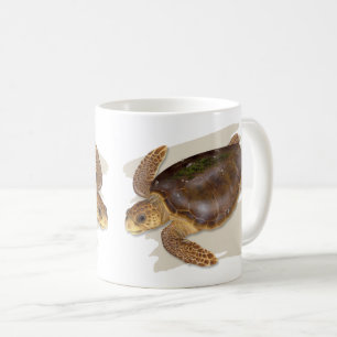 Tasse de tortue de mer d'imbécile