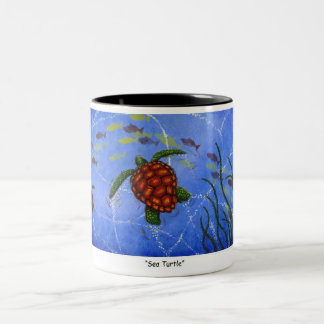 Tasse "de tortue de mer" par l'artiste John Donato